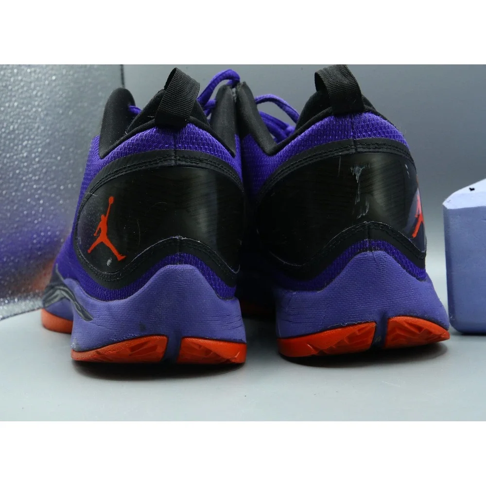 Jordan Super.Fly 2 PO Purple Orange Basketball Shoes 645058-523 Mens 8